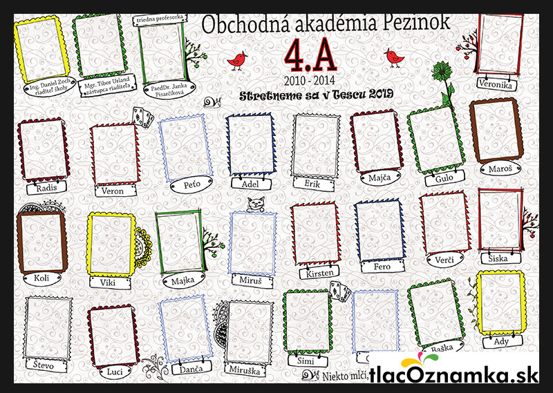 Style - Tablo v ráme 2022a