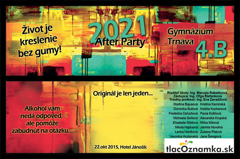 Oznamka 3015 Oznamka 3015