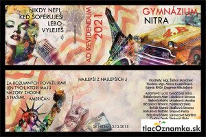 Oznamka 3074: konzervatórium, bilinguálne