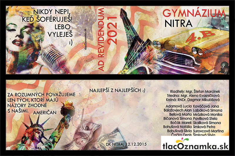 Oznamka 3074: konzervatórium, bilinguálne Oznamka 3074: konzervatórium, bilinguálne