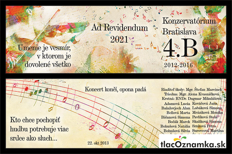 Oznamka 3091: umelecká, hudba Oznamka 3091: umelecká, hudba