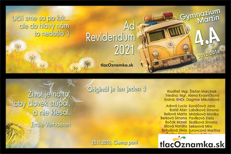 Oznamka 3095: auto, autobus Oznamka 3095: auto, autobus