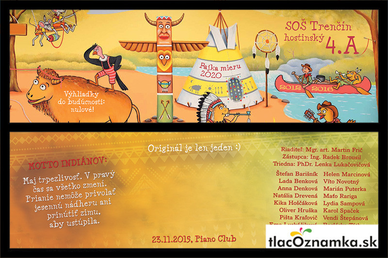 Oznamka 3155: indián, zvieratá Oznamka 3155: indián, zvieratá