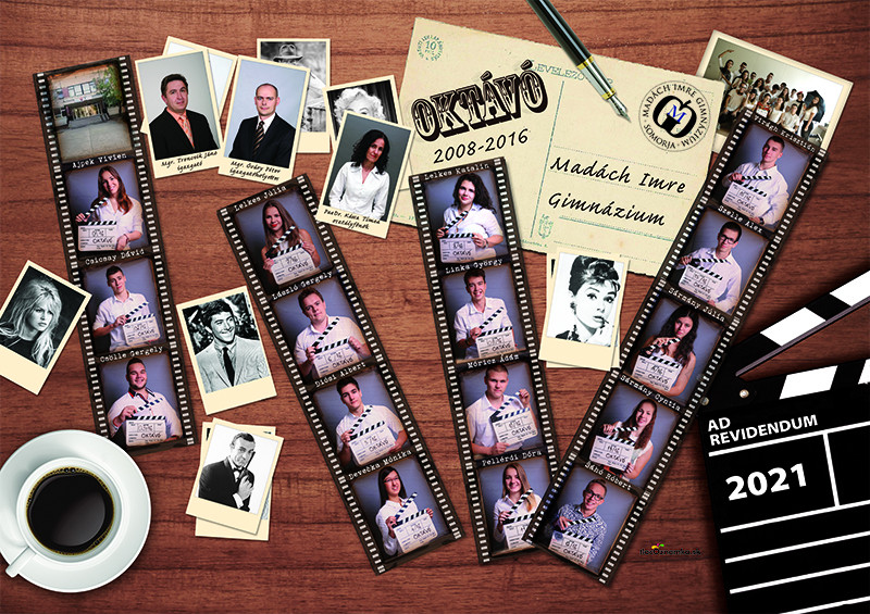 Art - Tablo na plátne 5016: film, káva