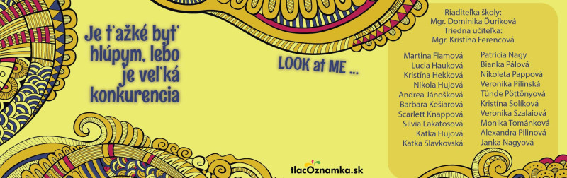 Oznamka 6082: ornamenty, žlté Oznamka 6082: ornamenty, žlté