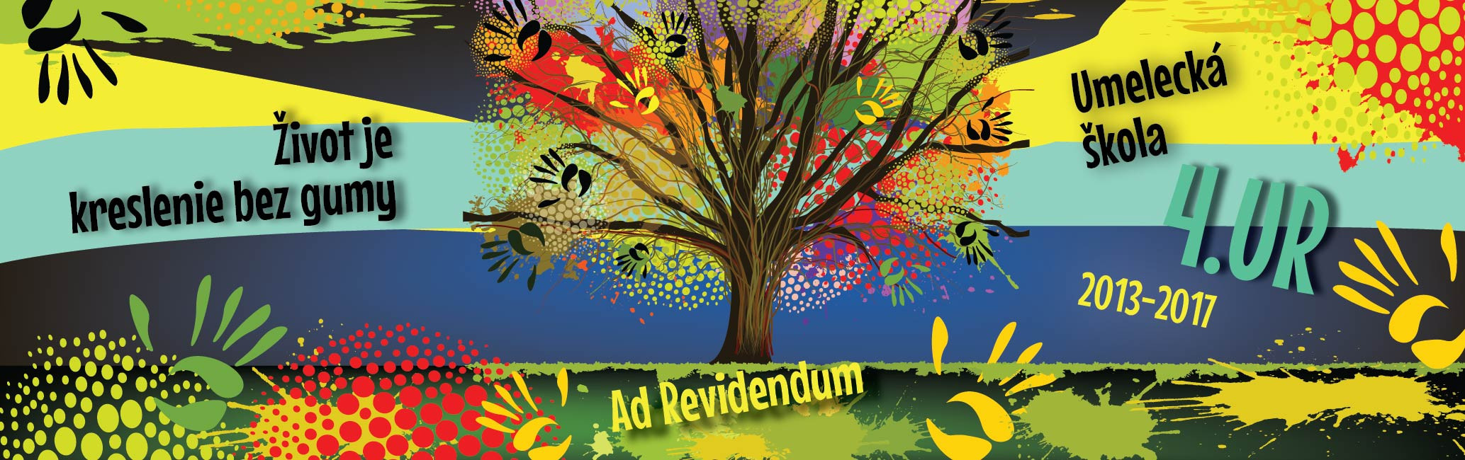 Oznamka 6094: farebné, strom