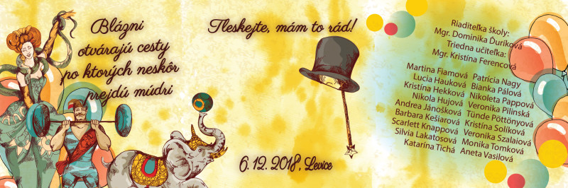 Oznamka 6168: zábavné, cirkus