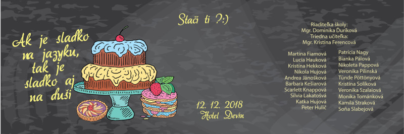 Oznamka 8012a: cukrár, pekár Oznamka 8012a: cukrár, pekár