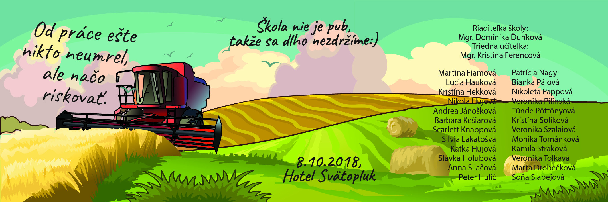 Oznamka 8015: poľnohospodárska, poľnohospodárstvo