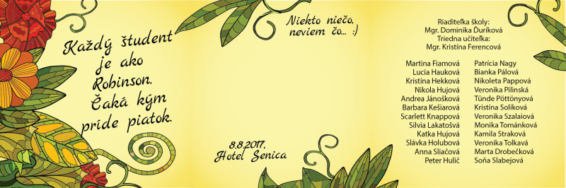 Oznamka 8016: kvety, farebné Oznamka 8016: kvety, farebné