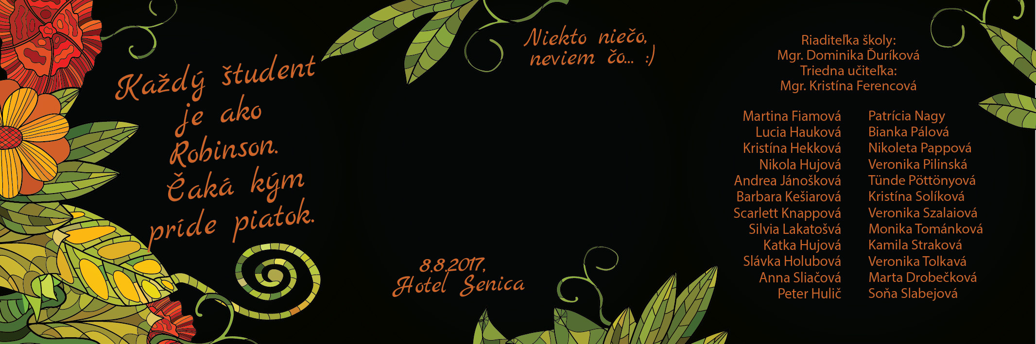 Oznamka 8016: kvety, farebné