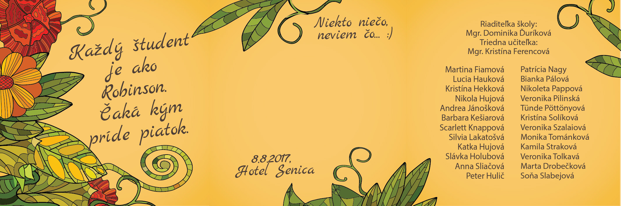 Oznamka 8016: kvety, farebné