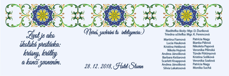 Oznamka 8019: ornamenty, kreslené Oznamka 8019: ornamenty, kreslené