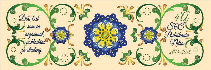 Oznamka 8019a: ornamenty, kreslené Oznamka 8019a: ornamenty, kreslené