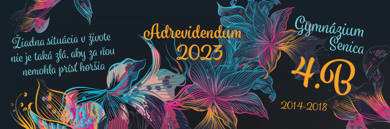 Oznamka 8020: modré, kvety Oznamka 8020: modré, kvety