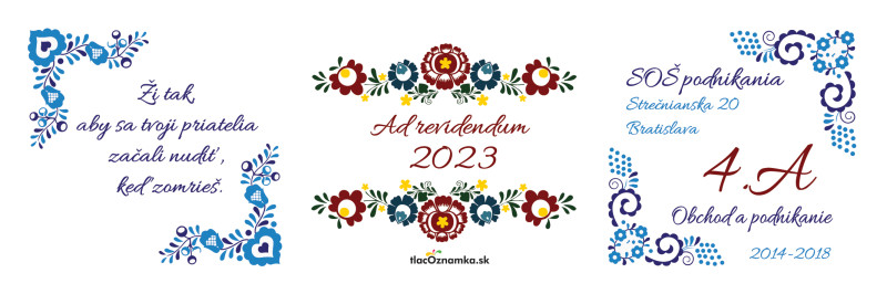 Oznamka 6144a: ornamenty, farebné Oznamka 6144a: ornamenty, farebné