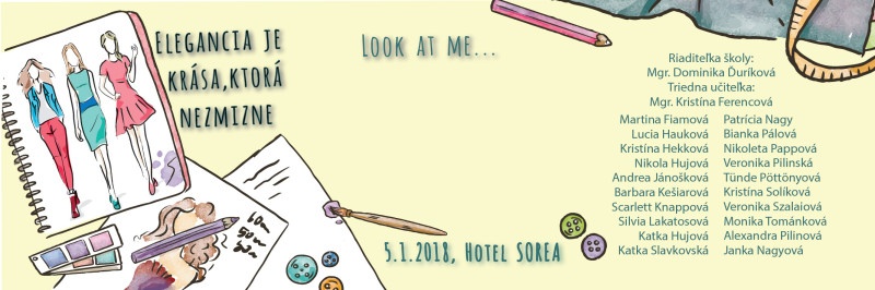 Oznamka 8061a: odevná, design Oznamka 8061a: odevná, design