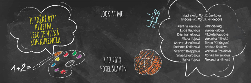 Oznamka 8065a: trieda, krieda Oznamka 8065a: trieda, krieda