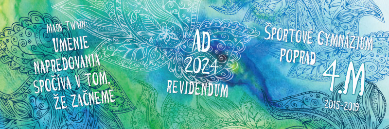 Oznamka 8076: ornamenty, modré Oznamka 8076: ornamenty, modré