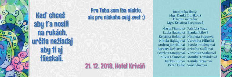 Oznamka 8080: ornamenty, farby Oznamka 8080: ornamenty, farby