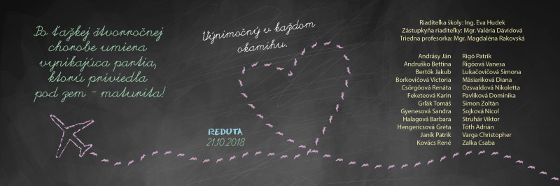 Oznamka 9003: tabuľa, krieda Oznamka 9003: tabuľa, krieda