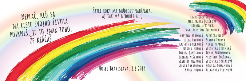 Oznamka 10012: dúha, farebné Oznamka 10012: dúha, farebné