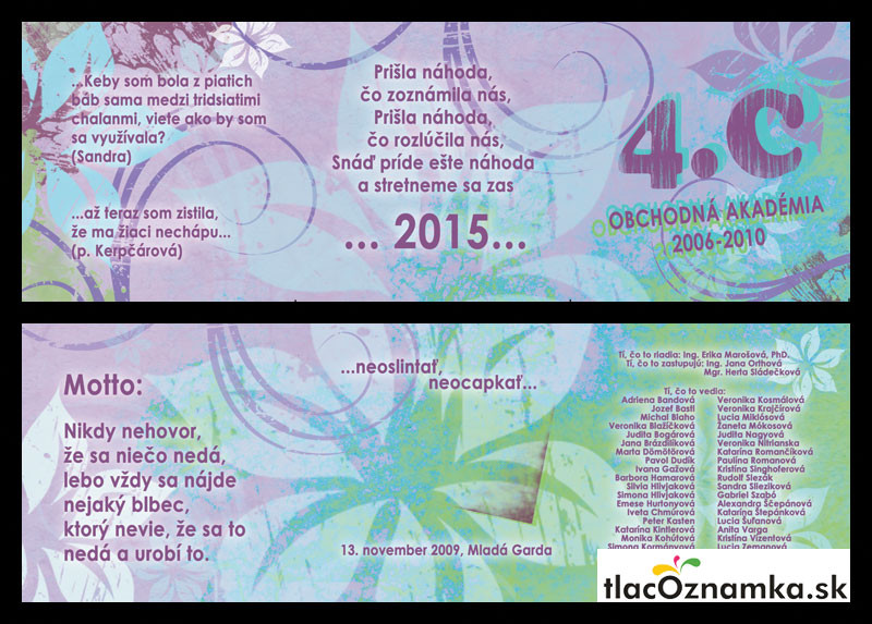 Oznamka 88: kvety Oznamka 88: kvety