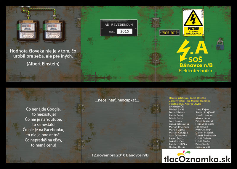 Oznamka 60: elektrikár, elektromechanik Oznamka 60: elektrikár, elektromechanik