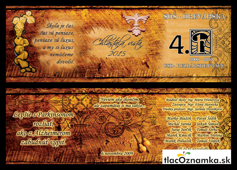 Oznamka 390: drevárska, drevárske Oznamka 390: drevárska, drevárske