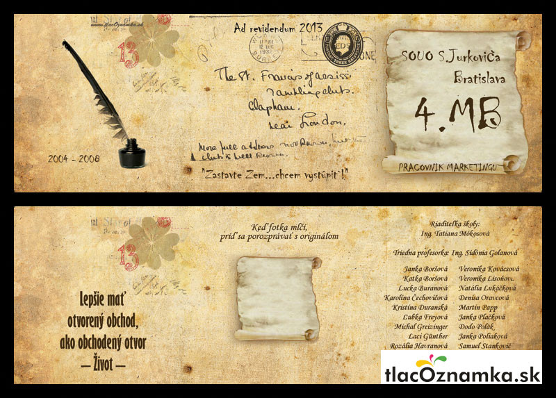 Oznamka 50b Oznamka 50b