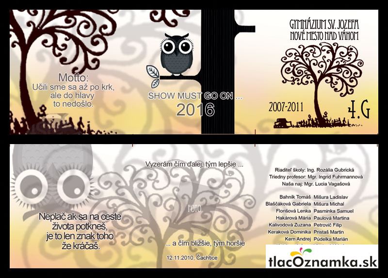 Oznamka 43: zvieratá, sova Oznamka 43: zvieratá, sova