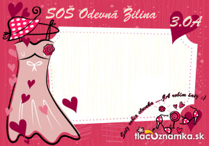 Art - Tablo na plátne 679: odevná, design