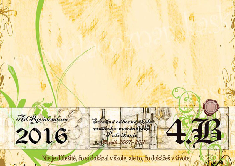 Smart - Tablo na doske 712: víno, alkohol